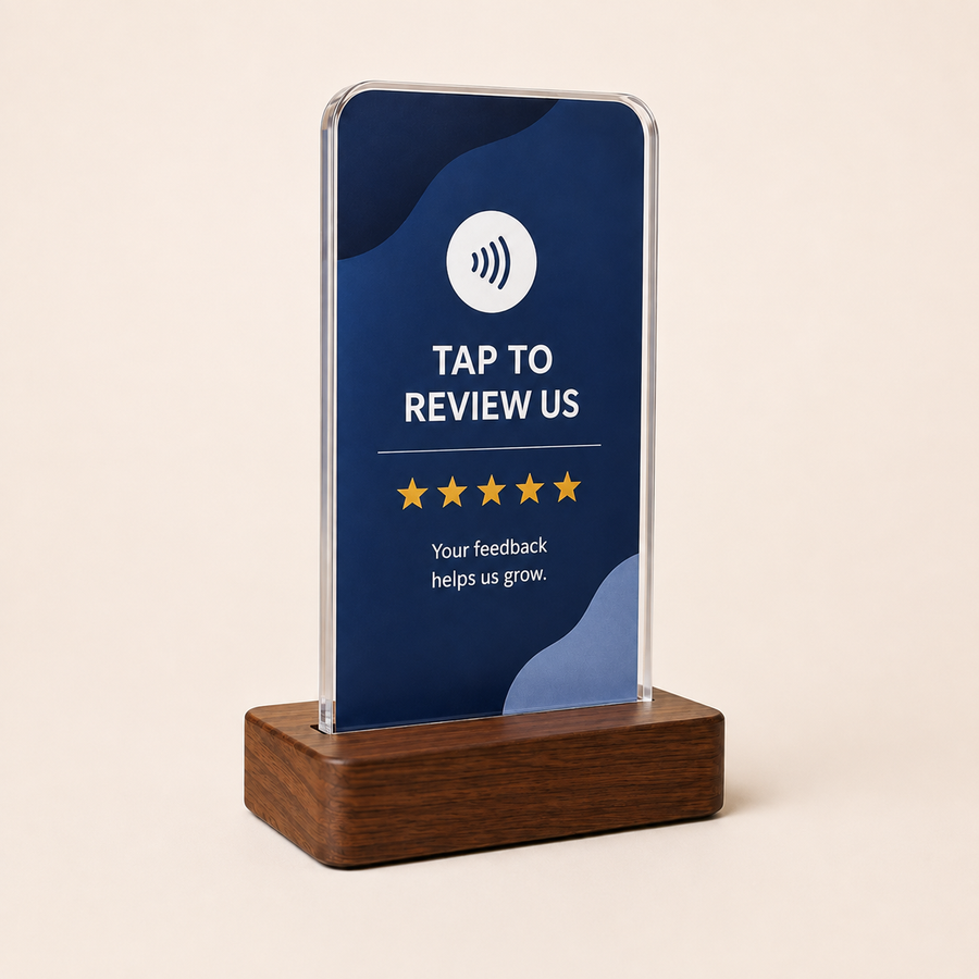 Google Review Stand