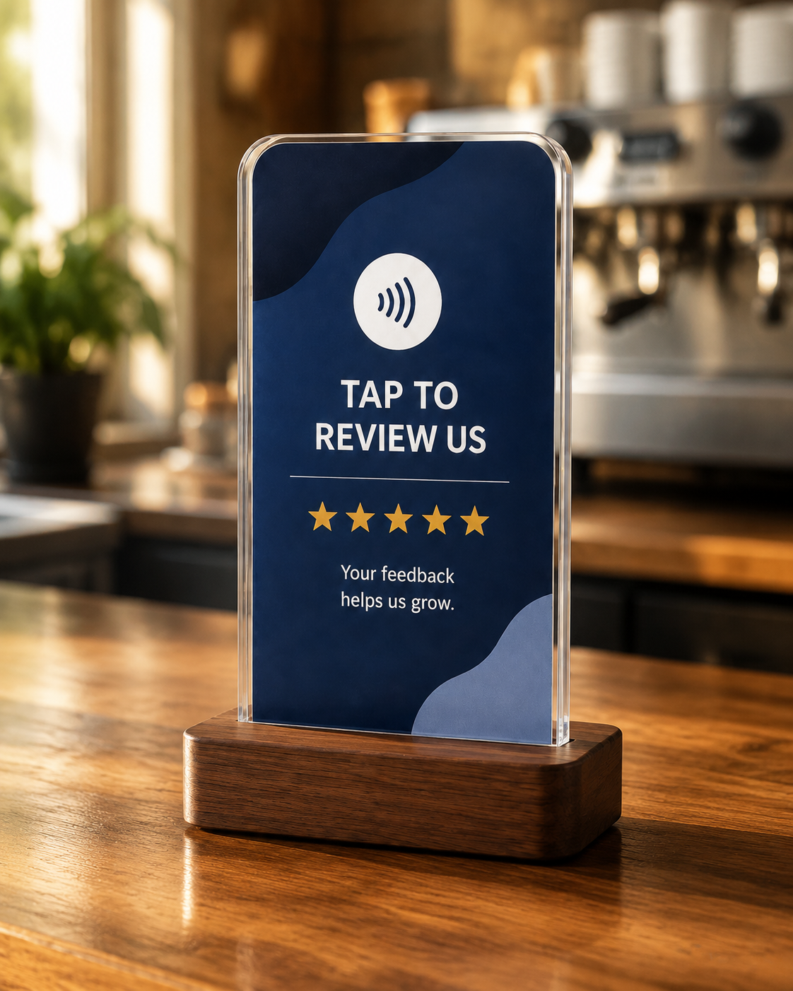 Google Review Stand