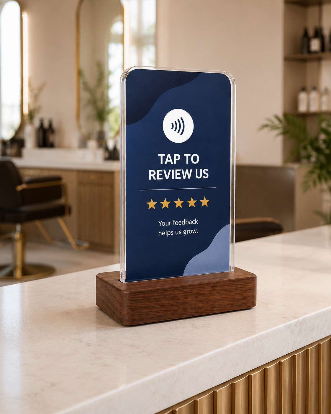 Google Review Stand